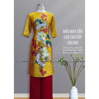 Áo Dài Cách Tân Lụa Cao Cấp CBC495